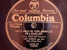 Columbia 1303D Lee Morse Blue Grass Boys SMILE BE YOUR UMBRELLA  Jazz 78 rpm E-