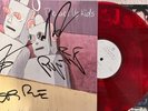 The Get Up Kids SIGNED AUTOGRAPHED RARE LP (Clear Red Vinyl)