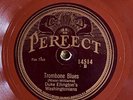 Perfect 14514 Duke Ellington Washingtonians TROMBONE BLUES 78 rpm 1926 E- JAZZ