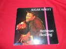SUGAR MINOTT-HERBSMAM HUSTLING-LP-IMP-UK-BLACK ROOTS-1984-MLM LP 001-VG+ TO VG++