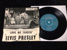 ELVIS PRESLEY EP 7EG8199 LOVE ME TENDER GREAT BRITAIN HMV GREEN NM/NM HIGH GRADE
