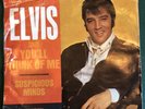 ELVIS PRESLEY Suspicious Minds 45 RPM  ERROR LABEL BOTH SIDES THE SAME SEE INFOa
