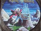 Iron maiden , run to the hills picture disc , RARE