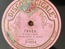 78 RPM ALESSANDRO BONCI - Tosca (PUCCINI) - DISCO CIGALE D 9314