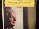 BEETHOVEN Piano Concerto #5 - WILHELM KEMPFF, Berlin - DGG RED STEREO LP TULIP