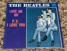 The Beatles - Love Me Do / PS I Love You  1964 TOLLIE T9008 PIC SLEEVE GREEN