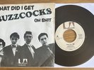 Buzzcocks What Did I Get Rare ORIG 1978 Dutch Mispress 7