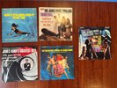 5 ALBUM SET. CLASSIC JAMES BOND 007 VINYL ALBUMS
