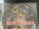 IRON MAIDEN PIECE OF MIND RARE ORIG. 1983 PICTURE DISC LP WITH CROSS EYED MARY