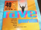 Rave Generation, 2xLP, Prodigy Altern 8 SL2 Utah Saints Moby Zero B
