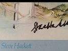 STEVE HACKETT (GENESIS) SIGNED LP VOYAGE OF THE ACOLYTE  PROMO USA  COA RARE