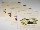 Quatuor Danois Valois 4xLP STEREO ED1 Mozart Quintets Serenade Adagio & Fugue NM