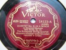 1935 BUDAPEST STRING QUARTET Z SHELLAC BARTOK Quartet No. 2 in A Minor M-320