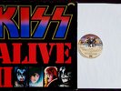 KISS Alive II (Casablanca CALD 5004) EX+ UK 1977 1st press Love Gun labels