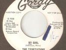 THE TEMPTATIONS My Girl GORDY PROMO COLLECTABLE MOTOWN NORTHERN SOUL USA 45
