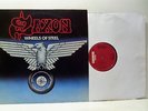 SAXON wheels of steel (1st uk press) LP EX-/VG+, CAL 115, vinyl, album, 1980