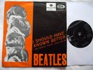 THE BEATLES   I SHOULD HAVE KNOWN BETTER ** 1964 Sweden PARLOPHONE 7