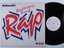 BLACK HISTORY THROUGH RAP Various Artists WDAS/MCDONALD'S LP d
