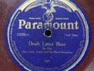 IDA COX + LOVIE AUSTIN’S BLUES SERENADERS - ‘DEATH LETTER BLUES’ PARAMOUNT 78