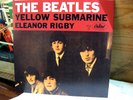 The Beatles 45 w/ Picture Sleeve YELLOW SUBMARINE / Eleanor Rigby NMINT reissue