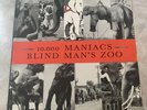 10000 Maniacs Blind Man's Zoo LP Inner Natalie Merchant Trouble Me EX Vinyl