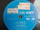 ELVIS PRESLEY UK 1956 H.M.V. ALL SHOOK UP  HIS MASTER'S VOICE POP 359 HMV 78 rpm