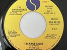Punk 7” / The Undertones “Teenage Kicks”   Sire Mono/Stereo PROMO   VG++