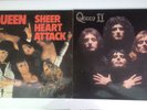Queen LP’s x2.   Sheer Heart Attack / Queen ll- Vinyl Original