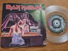 IRON MAIDEN - TWILIGHT ZONE / WRATHCHILD - CLEAR VINYL - 1981 - PICTURE SLEEVE