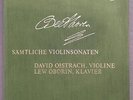 D481 Beethoven Complete Violin Sonatas Oistrakh Oborin 4LP Philips A 023 67/70