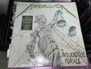 METALLICA NEW SEALED “AND JUSTICE FOR ALL” LP REMASTERED BLACK VINYL.
