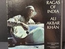 ALI AKBAR KHAN Ragas Of India RARE 3 Lp Box Set INDIAN CLASSICAL Sarod FOLK