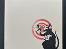 Dirty Funker (Red On Grey) - Future (Banksy Ltd Edition Artwork)