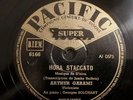 78rpm ARTHUR GARAMI Violin SOLCHANY Piano -MOTO PERPETUO PAGANINI- PACIFIC 6166