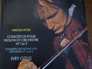 IVRY GITLIS  - J-C CASADESUS / WIENIAWSKI violin concertos    / PHILIPS