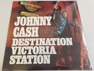 JOHNNY CASH: Destination Victoria Station 1975 Columbia VINYL LP New & Sealed
