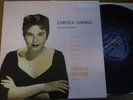 CHRISTA LUDWIG song recital GERALD MOORE  /  COLUMBIA 33CX 1552