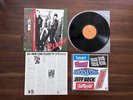The Clash S/T LP Japanese press Red Line OBI + sticker Sheet punk Not KBD