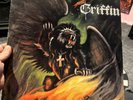 Griffin ‎– Flight Of The Griffin LP Vinyl 1984 Shrapnel Heavy Metal. NM/G+