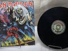 IRON MAIDEN THE NUMBER OF THE BEAST WITH INSERT VINYL RECORD