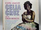 Con Amor Celia Cruz Con La Sonora  Mantancera LP  VINYL TROPICAL - VG+