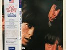 ROLLING STONES / OUT OF OUR HEADS JAPAN ISSUE LP ORANGE WAX W/ OBI, INSERT