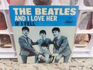 THE BEATLES - AND I LOVE HER  45 RPM SLEEVE ONLY--CAPITOL 5235--NO RECORD VG+
