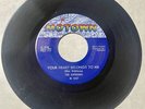 Supremes DOOWOP SOUL 45 Your Heart Belongs To Me / He's Seventeen MOTOWN M- HEAR