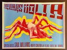 THE MARS VOLTA Rare Screen Printed Concert Poster LIVE IN SEATTLE JULY 2003