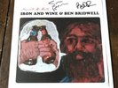 Iron And Wine / Ben Bridwell - Sing Into My Mouth Vinyl Record SIGNED Print 2015