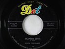 Rockabilly 45 - Keith Courvale - Trapped Love - Dot