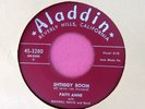 PATTI ANNE - Shtiggy Boom - super clean 45 rpm - Aladdin 3280