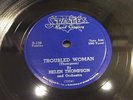 HELEN THOMPSON-STATES 138-TROUBLED WOMAN/MY BABY'S GONE-CHGO CITY BLUES 1954 E-