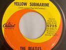 Beatles YELLOW SUBMARINE/ELEANOR RIGBY Rare SUBSIDIARY OF Capitol Label 45